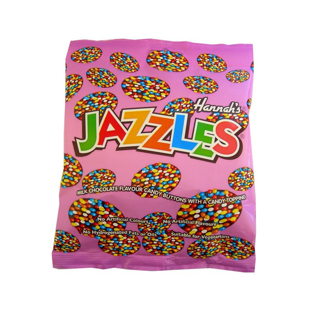 Hannah Jazzles Milk Choclate 140g 03/2025 Hannah Jazzles Milk Choclate 140g 03/2025